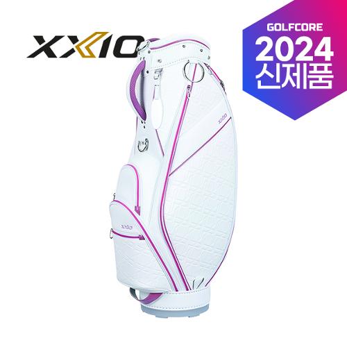 [2024년신제품]젝시오 GGC-X162WL 레이디스 엘레강스한정판 8.5인치 캐디백-화이트핑크