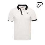 [IJP DESIGN] 이안폴터디자인 남성 요꼬 배색 포인트 카라 티셔츠 - IPM4MTS485 WH