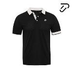 [IJP DESIGN] 이안폴터디자인 남성 요꼬 배색 포인트 카라 티셔츠 - IPM4MTS485 BK
