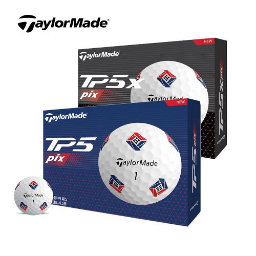 테일러메이드 24 TP5 / TP5x PIX 3.0 5피스 골프공