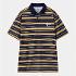 [크루멤버스온리] CLASSIC POLO STRIPE NAVY YELLOW