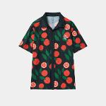 [크루멤버스온리] RESORT SHIRT ORANGE GREEN