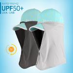 UV차단 냉감소재 안면마스크(모자용 햇빛가리개)