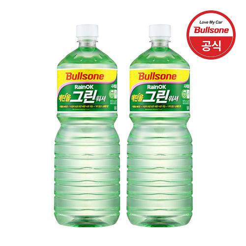 [1+1] 불스원 레인OK 에탄올 그린워셔 1.8L