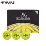 [MYHANABI] 마이하나비 비거리 3피스 골프볼(옐로우)
