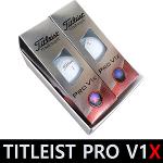 타이틀리스트 Titleist Pro V1x 골프볼 하프더즌 6구 선물세트
