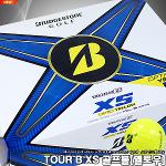 [브리지스톤] 24년 TOUR B XS 타이거우즈 골프볼(옐로우)[1더즌 12알]