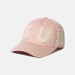 [썬러브] Cut Off Capital Cap Pink