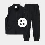 [크루멤버스온리] NYLON SPAN SWING VEST SET UP