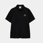 ●단독판매●[골핑x크루멤버스온리] RESORT LOGO PIQUE POLO BLACK