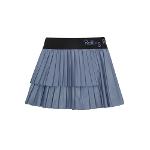 롤링롤라이 뉴 엣지 레더스커트 블루 Roll Roll New Edge Leather Skirt Blue