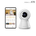 [본사정품] 파인뷰 K70 무선 홈CCTV 홈캠 펫캠 베이비캠 홈카메라 QHD 300만 화소 가정용 CCTV